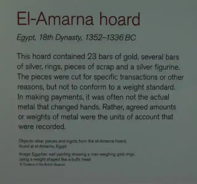 Egyptian scales that resembles the christian cross